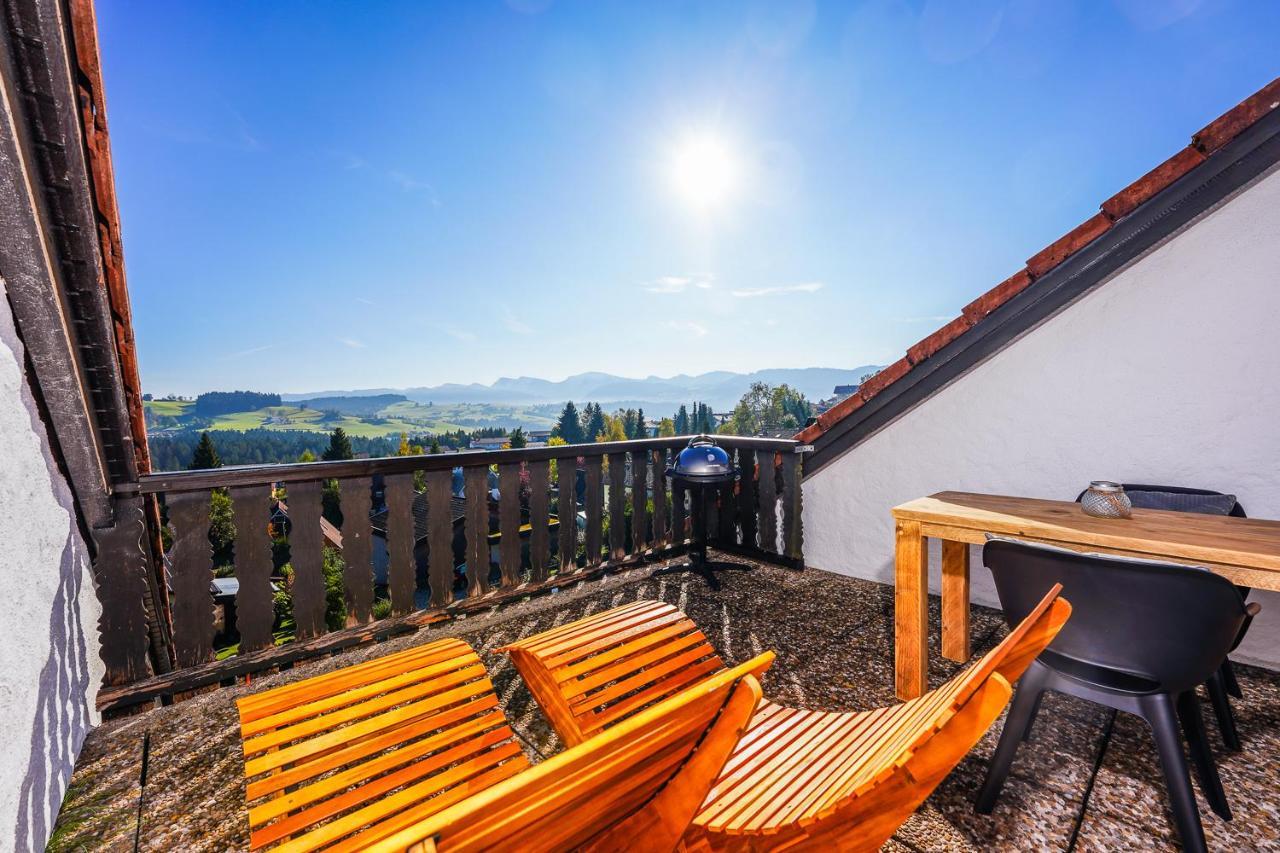 Allgaeu Chalet Mit Berg-Panorama Oberreute Ngoại thất bức ảnh